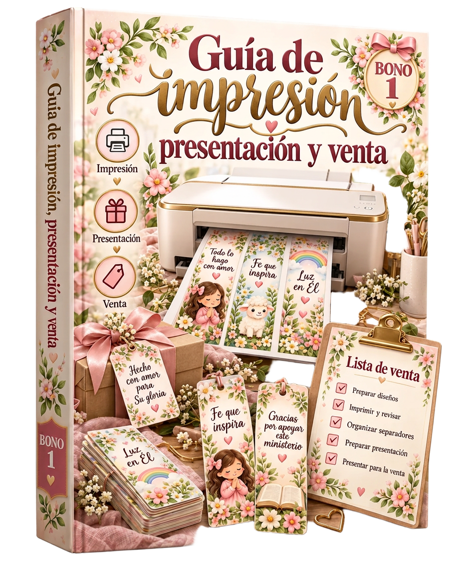 Bono 1: Guía de impresión, presentación y venta