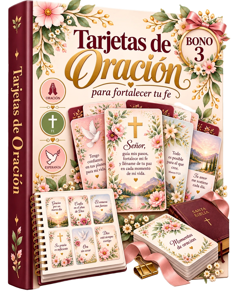 Bono 3: Tarjetas de oración
